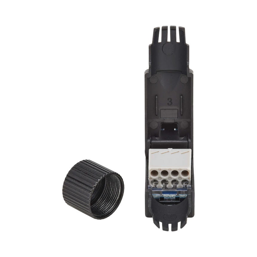 Tripp Lite Cat6a Class EA UTP Field-Termination Plug, 568A/568B, TAA — Being Shipped