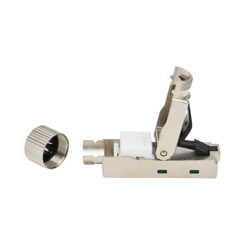 Tripp Lite Cat6a Class EA STP Field-Termination Plug, 568A/568B, TAA — Being Shipped