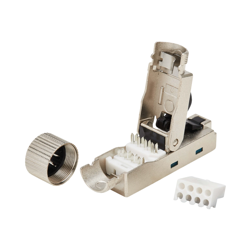 Tripp Lite Cat6a Class EA STP Field-Termination Plug, 568A/568B, TAA — Being Shipped