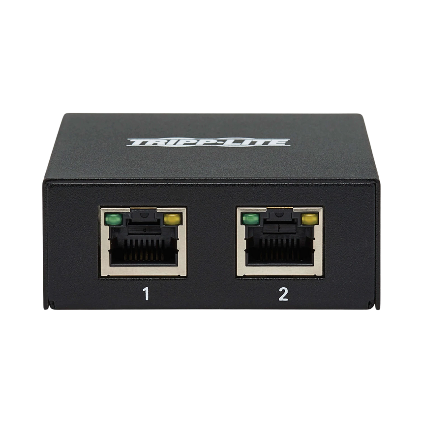 Tripp Lite 2-Port DVI over Cat5/6 Splitter/Extender, Box-Style Transmitter for Video, DVI-D Single Link, 200 ft. (60 m), TAA — Being Shipped