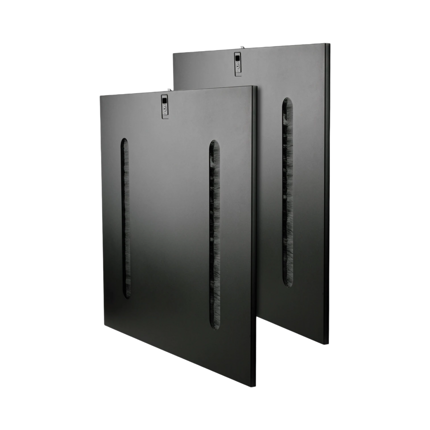 Tripp Lite SmartRack Pass-Through Side Panel with Key-Locking Latches for 42U Server Rack Cabinet, 2 Panels — Being Shipped