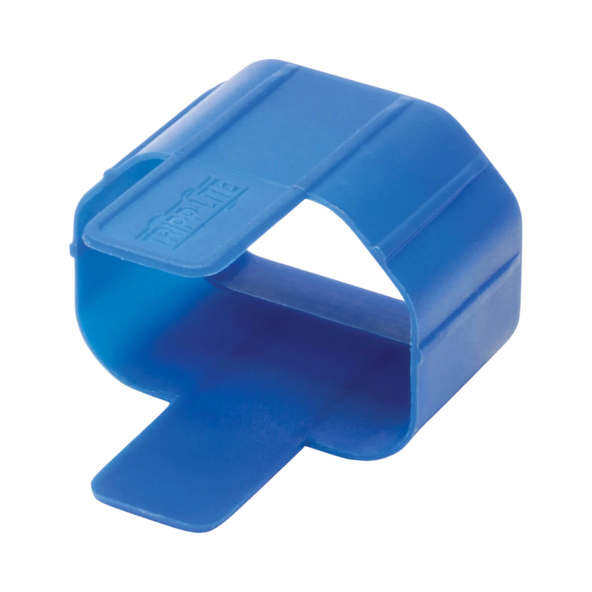 Tripp Lite Plug-Lock Inserts (C14 power cord to C13 outlet), Blue, 100 pack — Being Shipped
