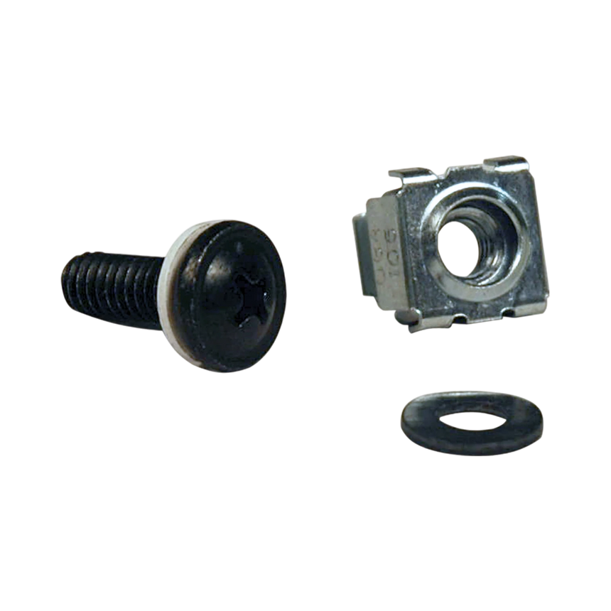 Tripp Lite SmartRack Square Hole Hardware Kit with 50 M5 screws and washers — Being Shipped