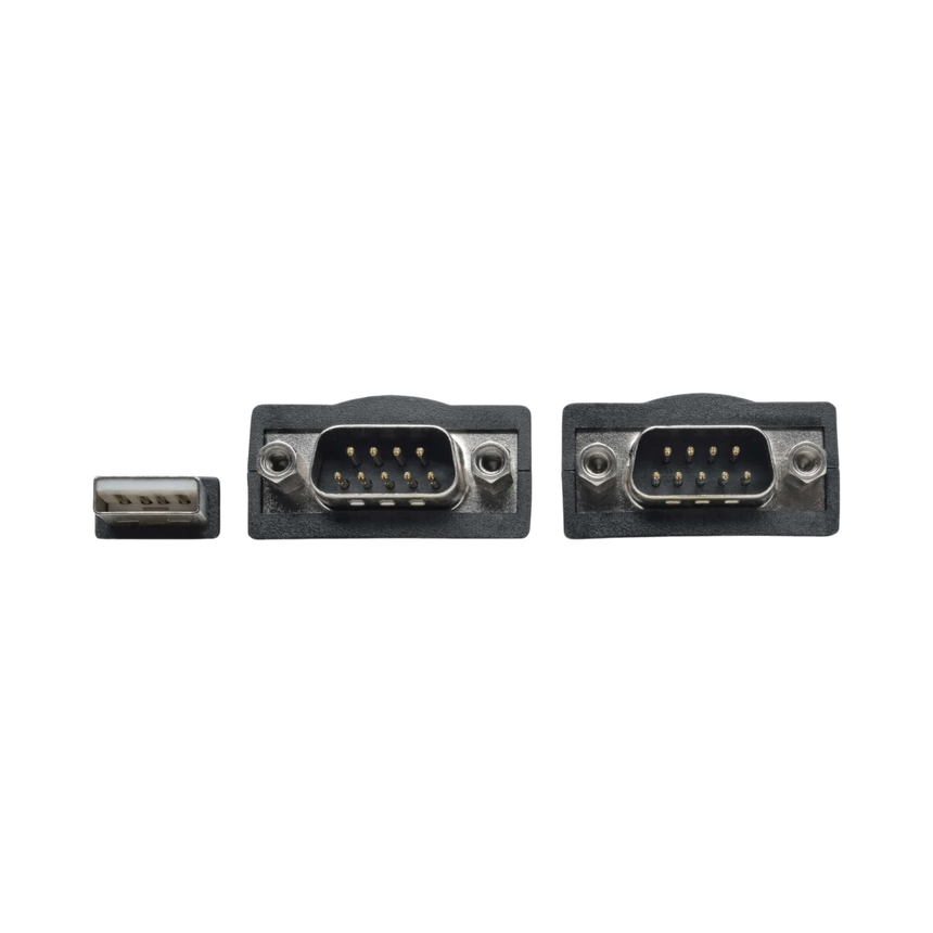 Tripp Lite 2-Port USB to DB9 Serial FTDI Adapter Cable with COM Retention (M/M), 6 ft. (1.83 m) — Being Shipped