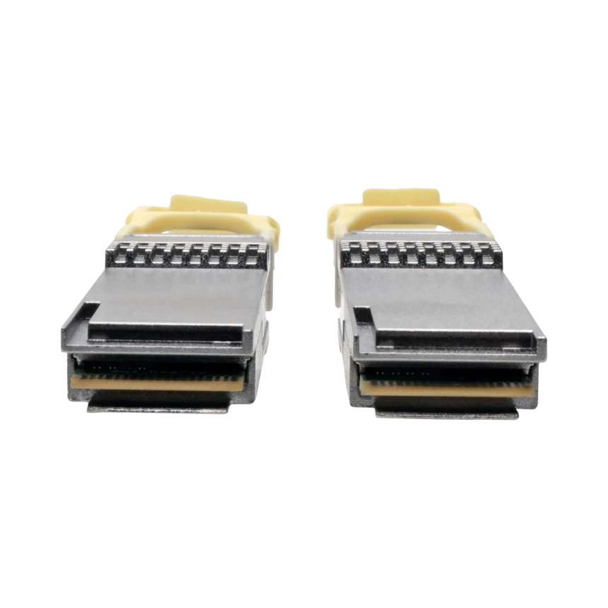 Tripp Lite series QSFP28 to QSFP28 Active Optical Cable, 100GbE, AOC, M/M, Aqua, 30M (98.42 ft.) — Being Shipped