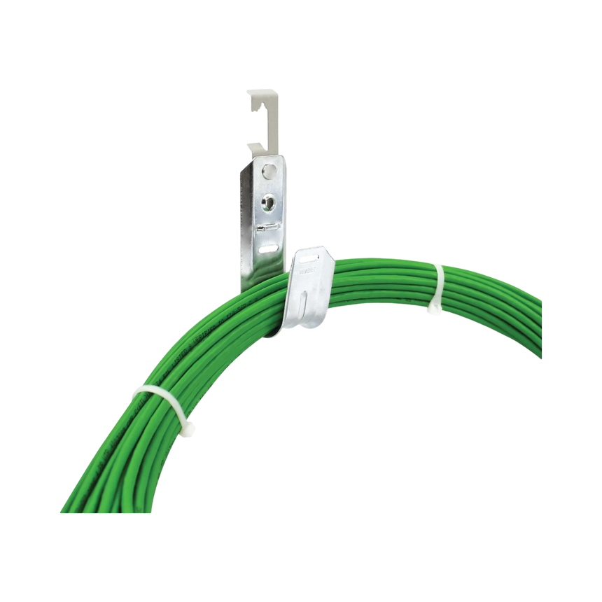 Tripp Lite J-Hook Cable Support, 2", Batwing, Galvanized Steel, 25 Pack — Being Shipped