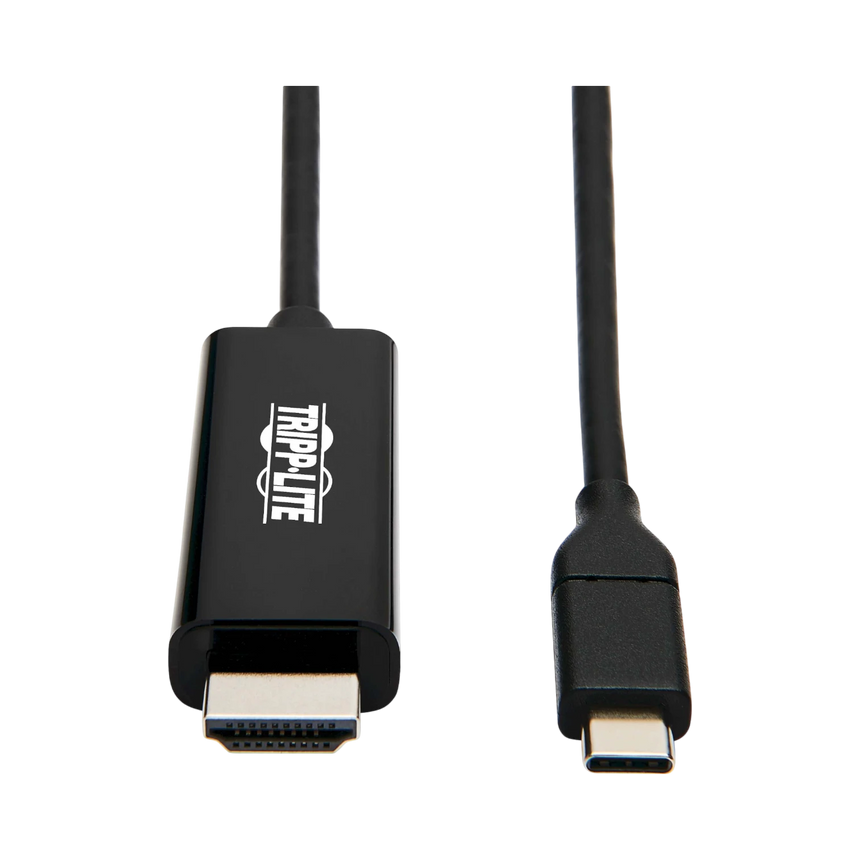 Tripp Lite USB-C to HDMI Adapter Cable (M/M), 4K 60 Hz, 4:4:4, Thunderbolt 3 Compatible, Black, 9 ft. (2.7 m) — Being Shipped