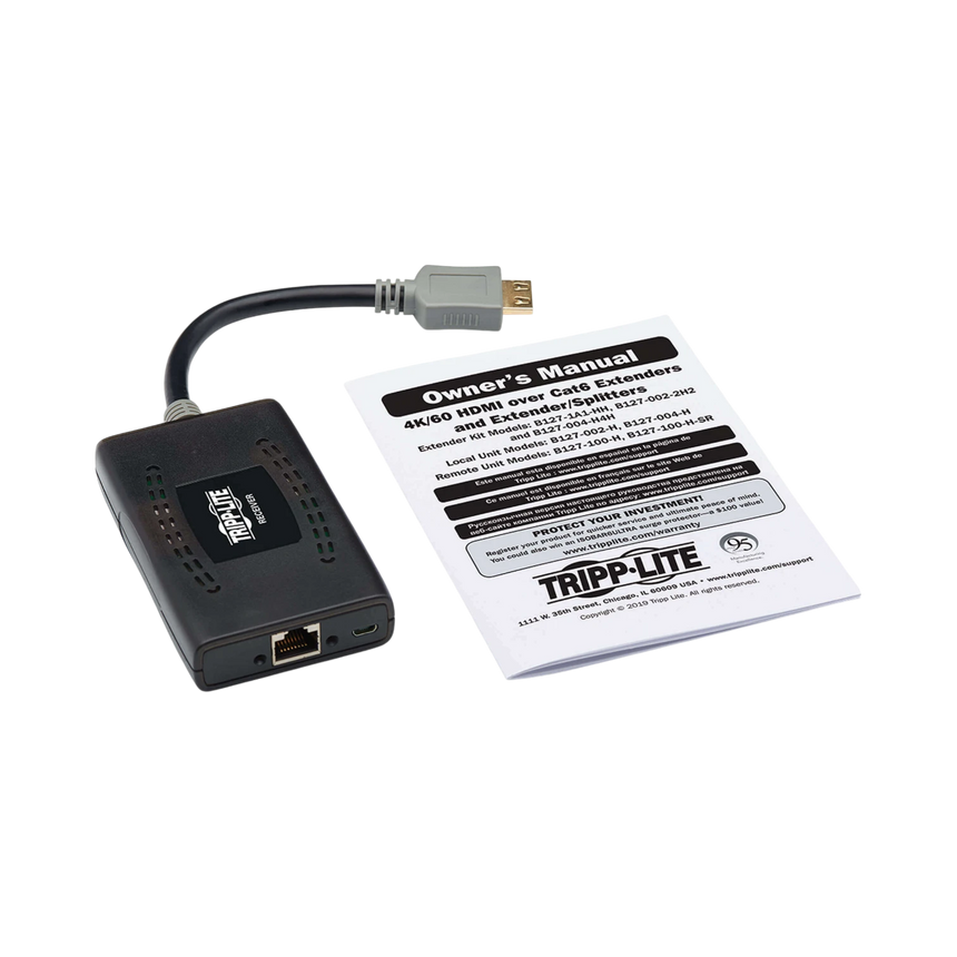 Tripp Lite 4K 60Hz PoC HDMI Receiver Multi-Resolution — Being Shipped