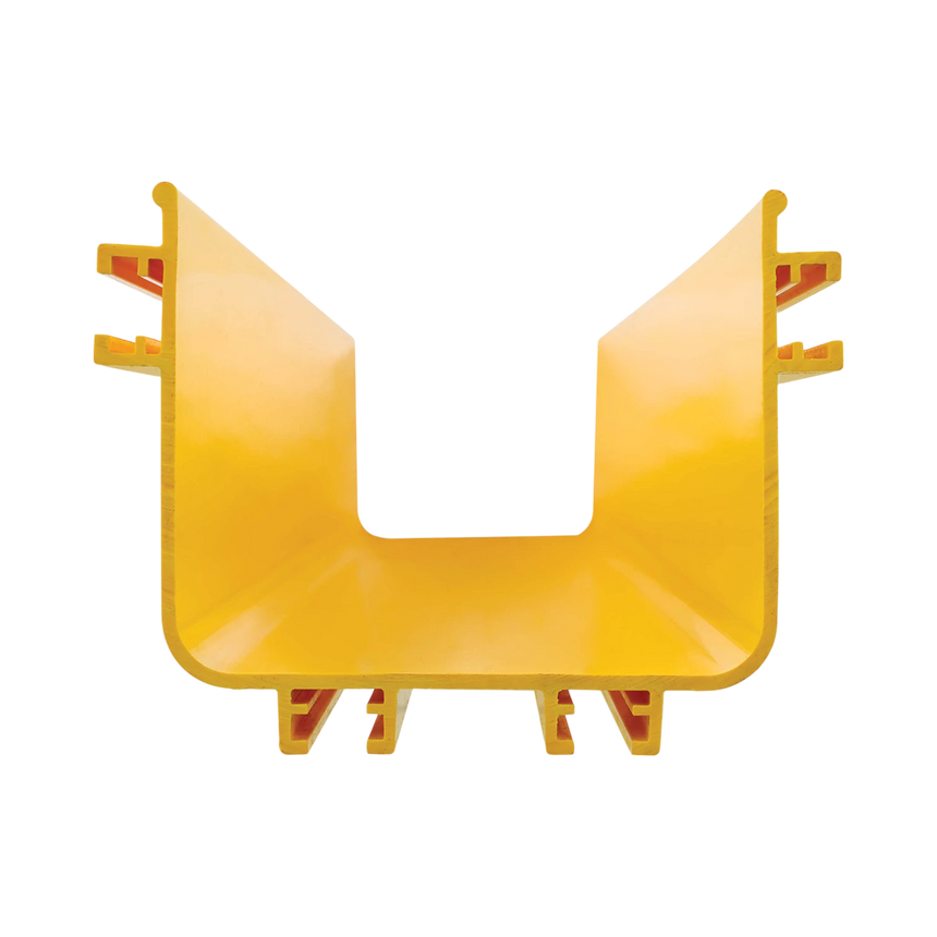 Tripp Lite Toolless Straight Channel Section for Fiber Routing System, 120 x 120 x 1220 mm (5 x 5 x 48 in.) — Being Shipped