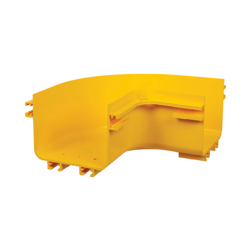 Tripp Lite Toolless Horizontal 90-Degree Elbow for Fiber Routing System, 120 mm (5 in.) — Being Shipped