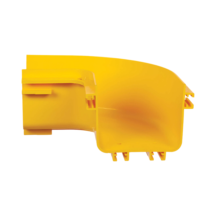 Tripp Lite Toolless Horizontal 90-Degree Elbow for Fiber Routing System, 120 mm (5 in.) — Being Shipped