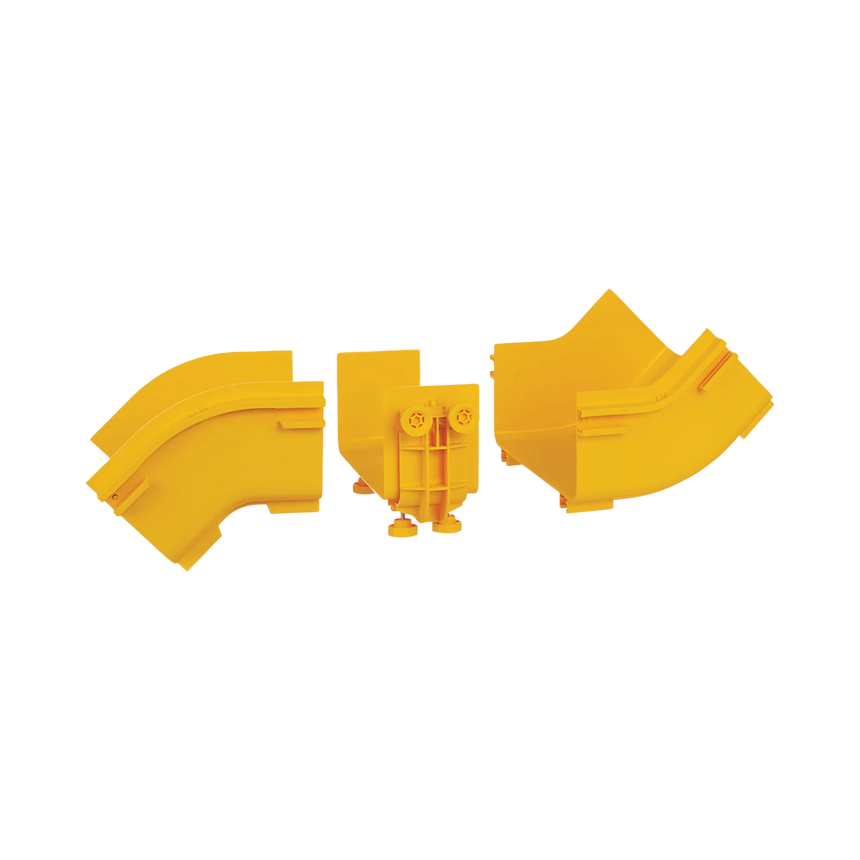 Tripp Lite Toolless 45-Degree Up/Down Ramp Kit for Fiber Routing System, 240 mm (10 in.) — Being Shipped
