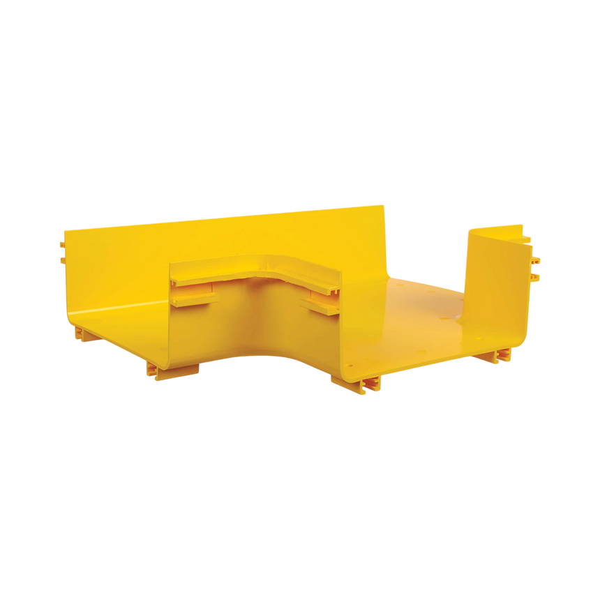 Tripp Lite Toolless Horizontal 90-Degree T-Junction for Fiber Routing System, 240 mm (10 in.) — Being Shipped