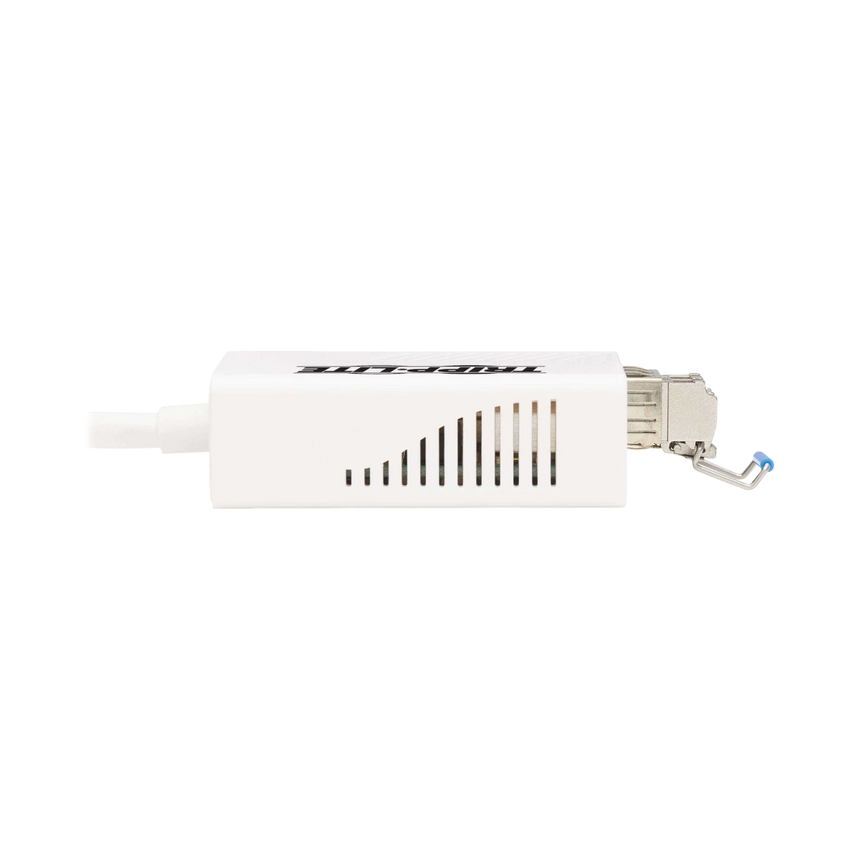 Tripp Lite USB 2.0 Ethernet NIC Adapter, 10/100 Mbps, 100Base-FX, LC, Multimode Fiber, White — Being Shipped