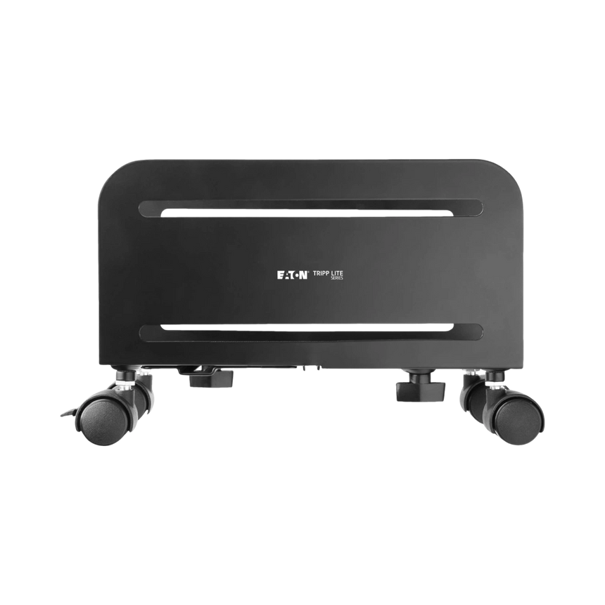 Tripp Lite Mobile CPU Caddy for Computer Towers, Width Adjustable, Locking Casters, Black — Being Shipped