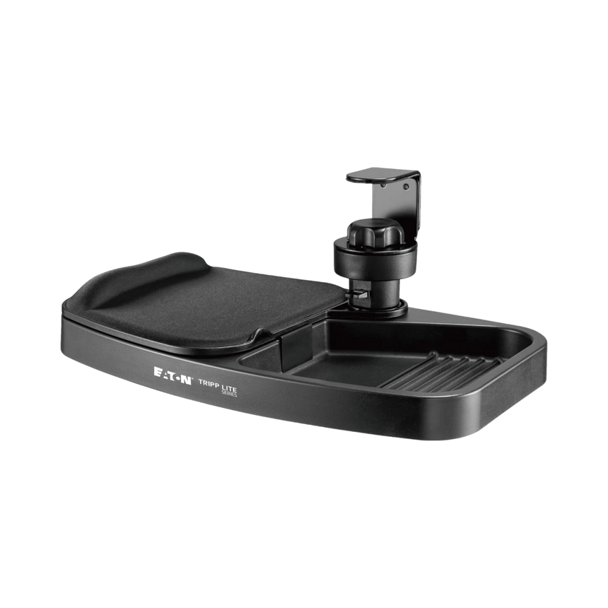 Tripp Lite Under-Desk Clamp-On Storage Tray with Built-In Mouse Pad and Wrist Rest — Being Shipped