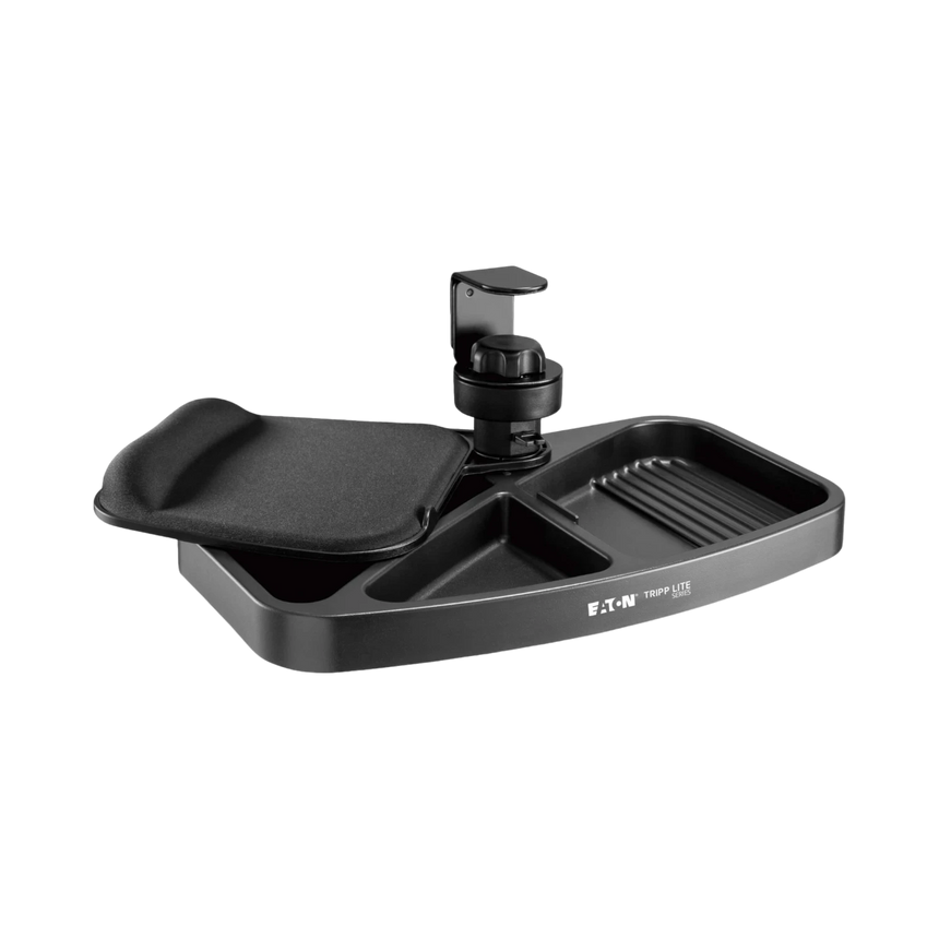 Tripp Lite Under-Desk Clamp-On Storage Tray with Built-In Mouse Pad and Wrist Rest — Being Shipped