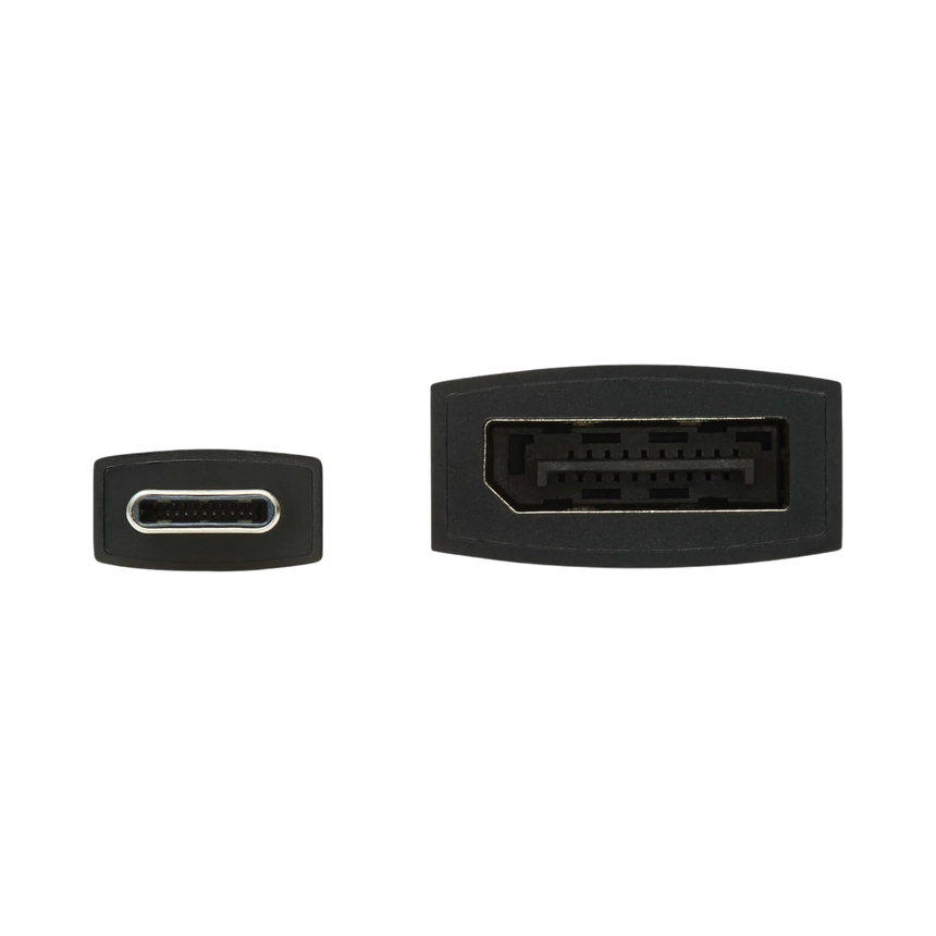 Tripp Lite USB-C to DisplayPort Active Adapter Cable with Equalizer (M/F), UHD 8K, HDR, DP 1.4, Black, 6 in. (15.2 cm) — Being Shipped