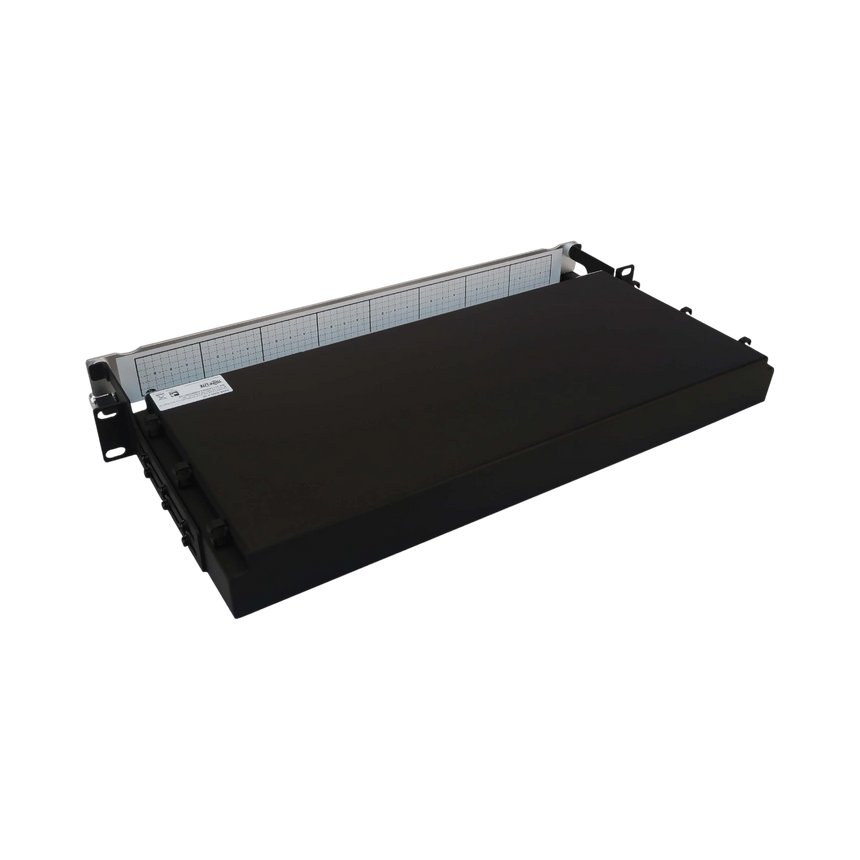 Tripp Lite Preloaded Fiber Panel, 1U - 2x (12F MTP/MPO-APC to 4x LC Duplex F/M) 8F Trunk Cables, OS2 Singlemode, 20 m (65.6 ft.) — Being Shipped
