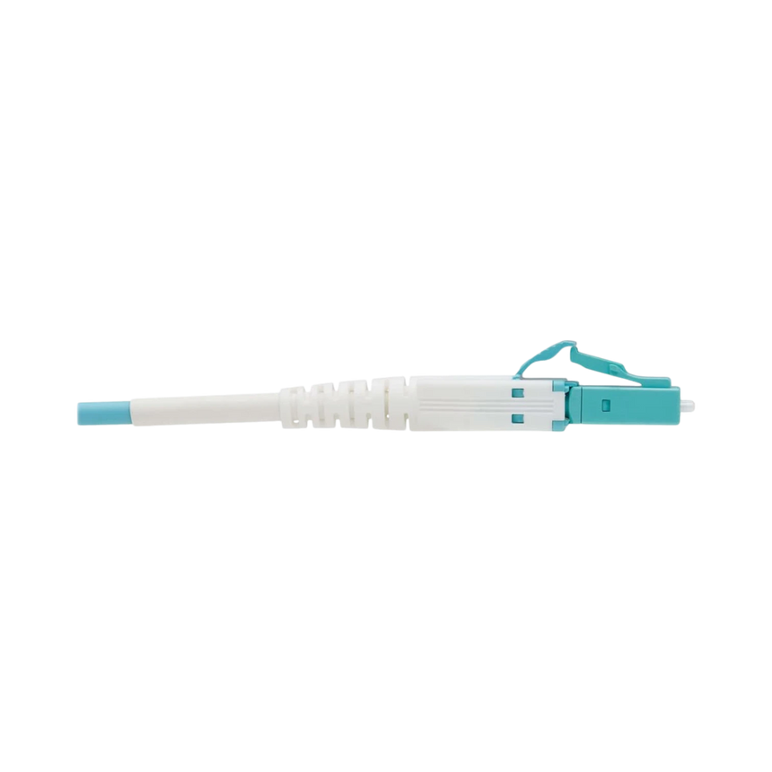 Tripp Lite 100G Duplex Multimode 50/125 OM4 Armored Fiber Optic Cable (LC/LC Duplex M/M), LSZH, Aqua, 30 m (98.4 ft.) — Being Shipped
