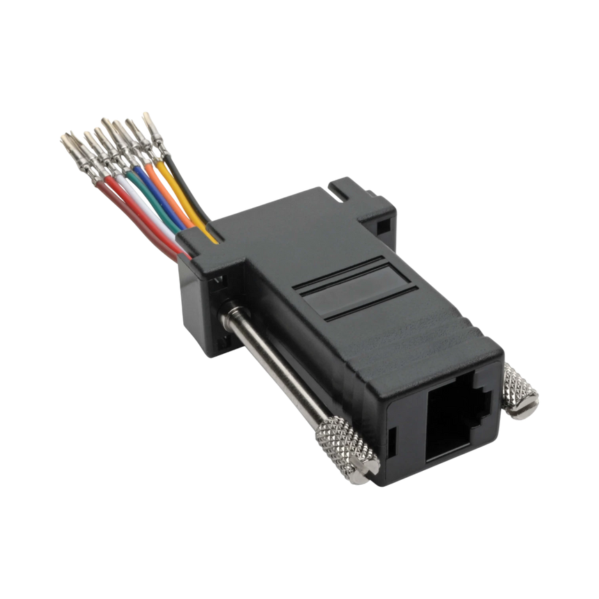 Tripp Lite DB9 to RJ45 Modular Serial Adapter (F/F), RS-232, RS-422, RS-485 — Being Shipped