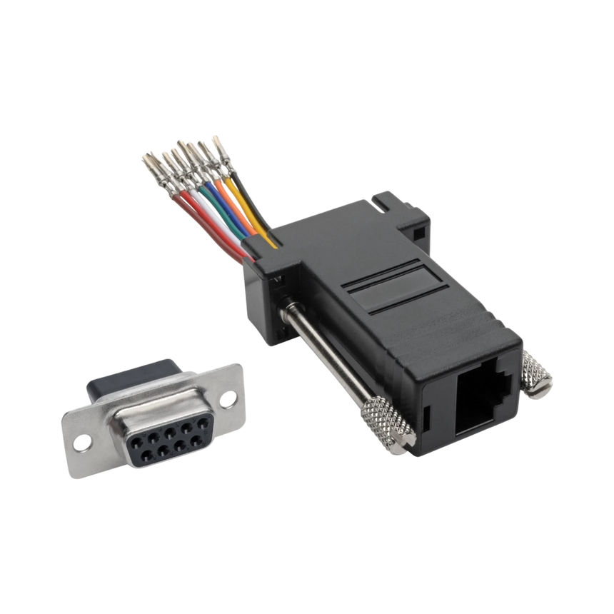 Tripp Lite DB9 to RJ45 Modular Serial Adapter (F/F), RS-232, RS-422, RS-485 — Being Shipped