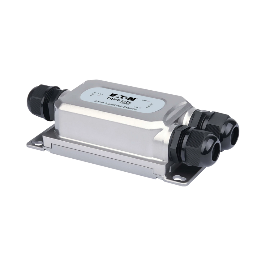 Tripp Lite 2-Port Gigabit Ethernet PoE+ Extender/Repeater, Cat5e/6/6a, 95W, IP67, IK10, 328 ft. (100 m) — Being Shipped