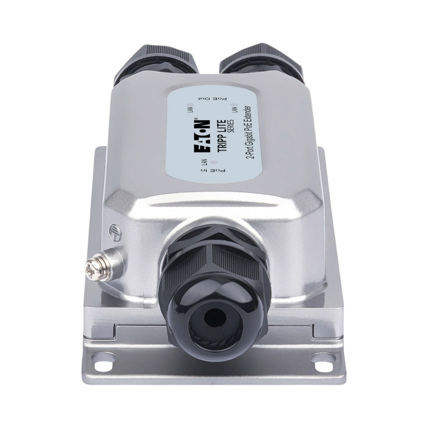 Tripp Lite 2-Port Gigabit Ethernet PoE+ Extender/Repeater, Cat5e/6/6a, 95W, IP67, IK10, 328 ft. (100 m) — Being Shipped