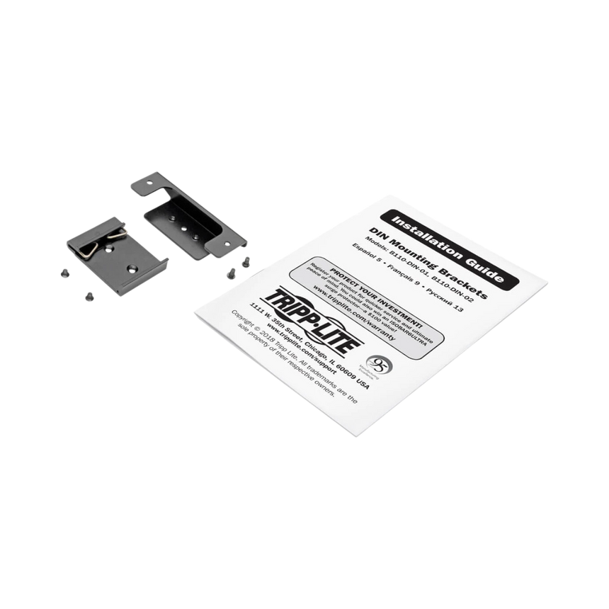 Tripp Lite DIN Rail-Mounting Bracket for Digital Signage, Version 2, 65 mm Mounting Distance — Being Shipped