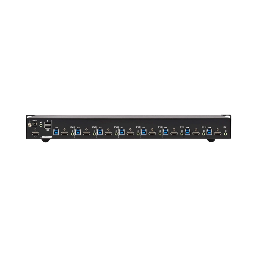 Tripp Lite 8-Port 4K HDMI/USB KVM Switch, 4K 60 Hz Video/Audio, USB Peripheral Sharing, 1U Rack-Mount, TAA — Being Shipped