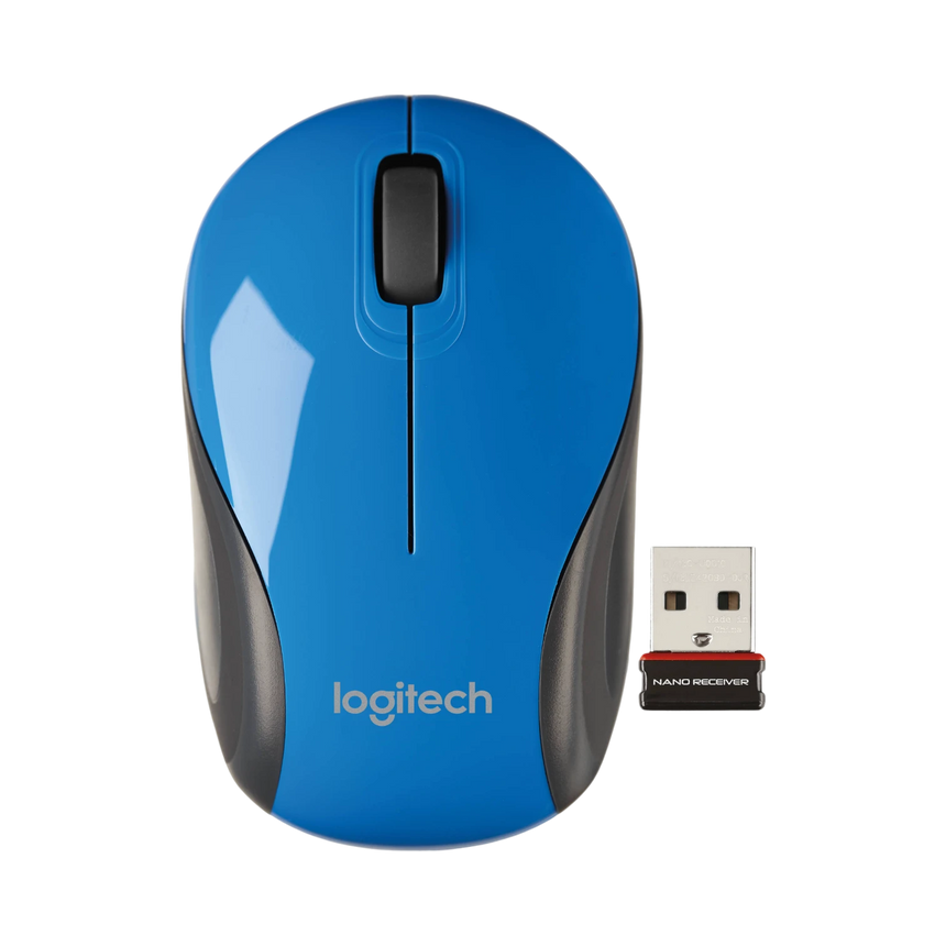 Logitech M187 Wireless Ultra Portable Mouse (Blue) — Being Shipped