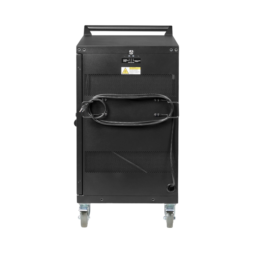 Tripp Lite Safe-IT UV Locking Storage Cart for Mobile Devices and AV Equipment, Black — Being Shipped