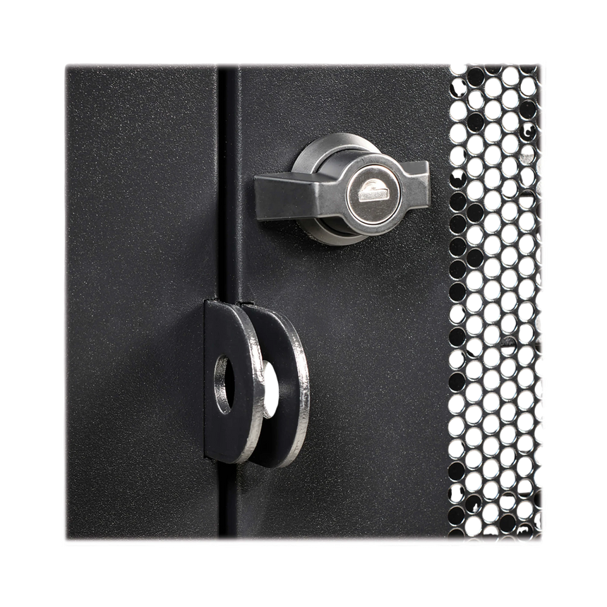 Tripp Lite Safe-IT UV Locking Storage Cart for Mobile Devices and AV Equipment, Black — Being Shipped