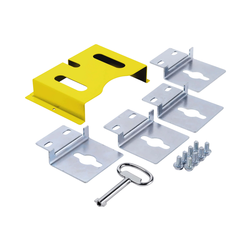 Tripp Lite SmartRack Outdoor Industrial Enclosure with Lock, NEMA 4, Surface Mount, Metal Construction, 10 x 10 x 6 in., Yellow — Being Shipped