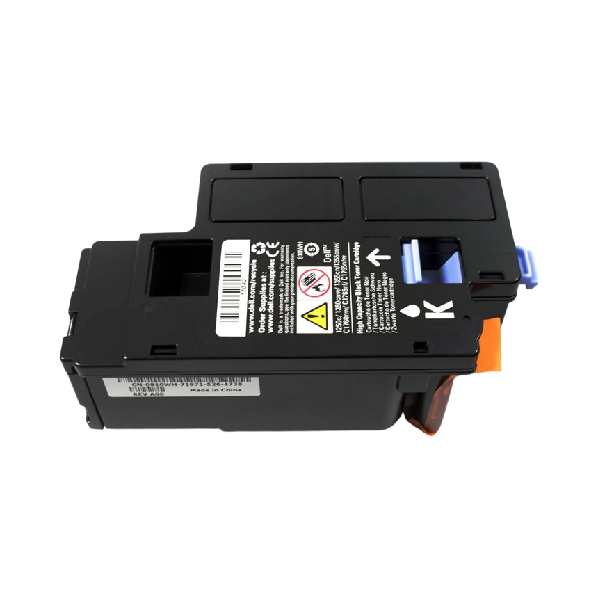 Dell Black Toner Cartridge 2,000 Pages for C1760nw/C1765nf/C1765nfw Printers — Being Shipped