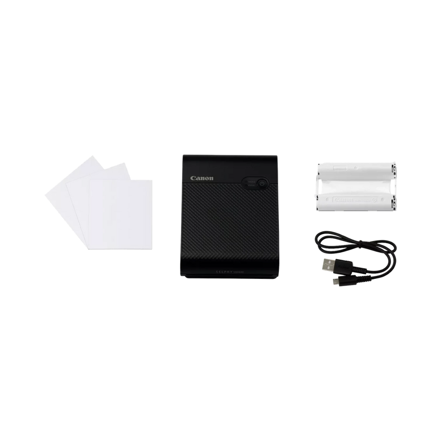 Canon SELPHY Square QX10 Compact Photo Printer (Black) — Being Shipped