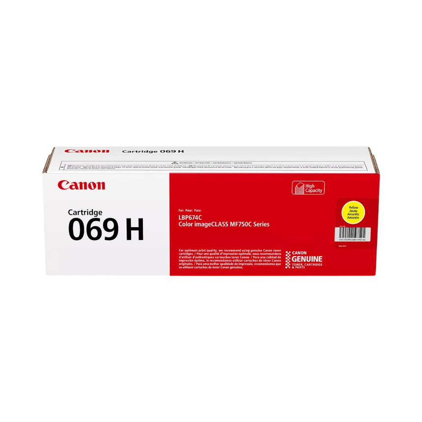 Canon 069 High-Capacity Yellow Toner Cartridge — Being Shipped