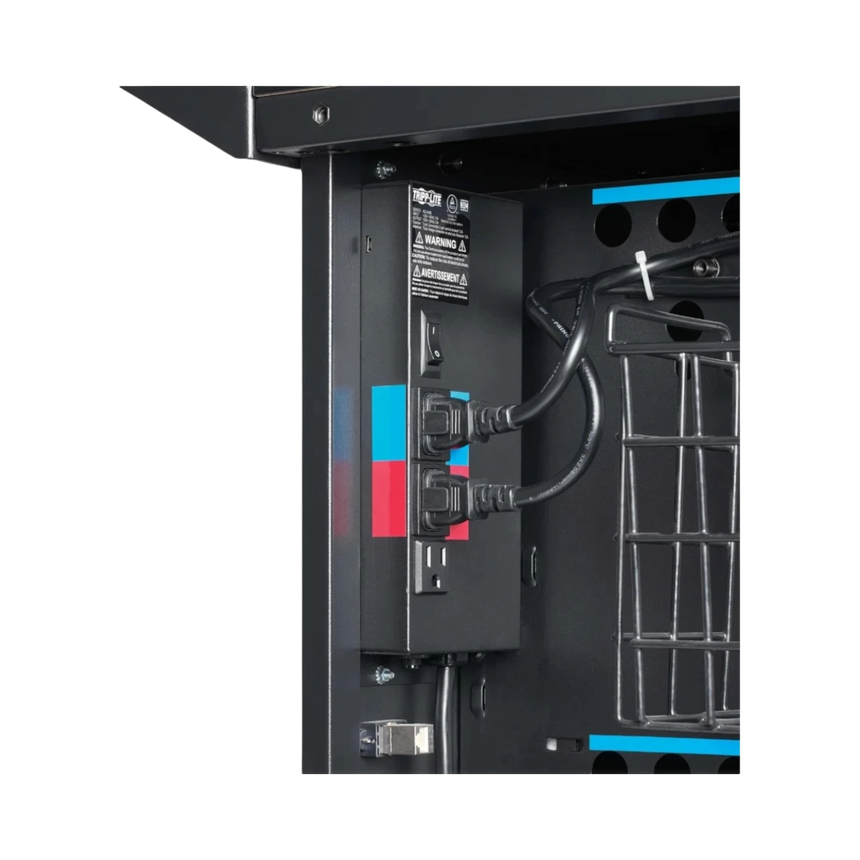 Tripp Lite 45-Device AC Mobile Charging Cart, 120V, NEMA 5-15P, 10 ft. (3.05 m) Cord, Black — Being Shipped