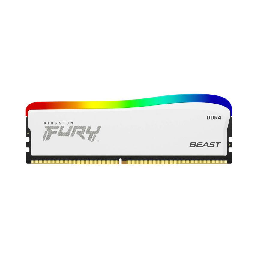 Kingston FURY Beast 8GB DDR4 RGB Special Edition Memory (White) — Being Shipped