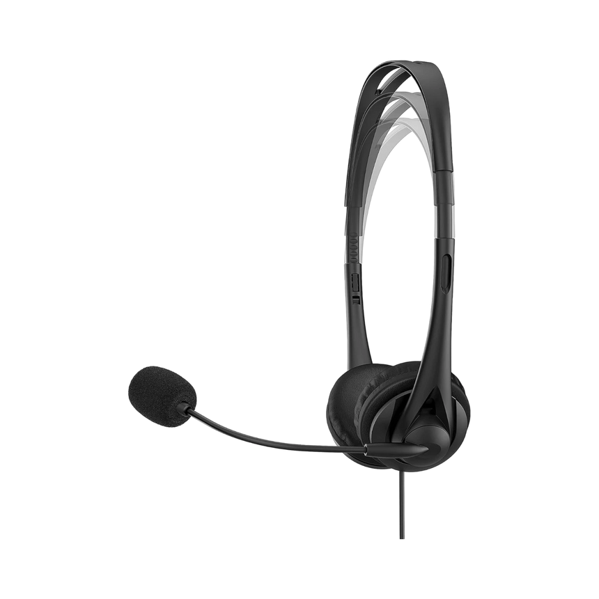 HP Stereo USB Noise-Cancelling Mic Headset (Black) — Being Shipped