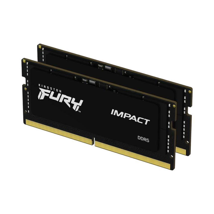 Kingston FURY Impact 64GB DDR5 262-pin SODIMM Memory Kit (2 x 32GB) — Being Shipped
