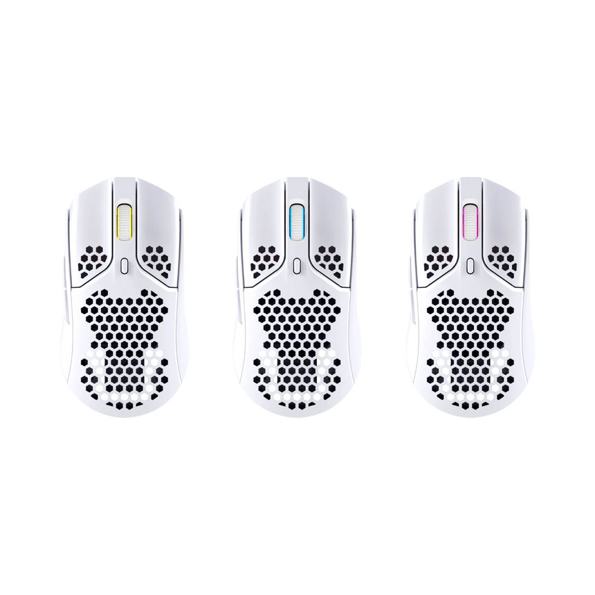 HyperX Pulsefire Haste Lightweight Wireless Optical Gaming Mouse (White) — Being Shipped