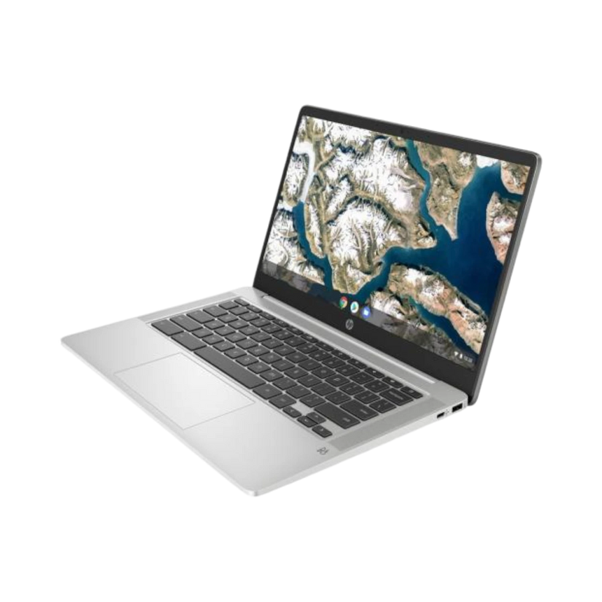 HP Chromebook 14a 14" Touchscreen Laptop, Intel Celeron N4120, 4GB RAM, 64GB eMMC (Mineral Silver) — Being Shipped