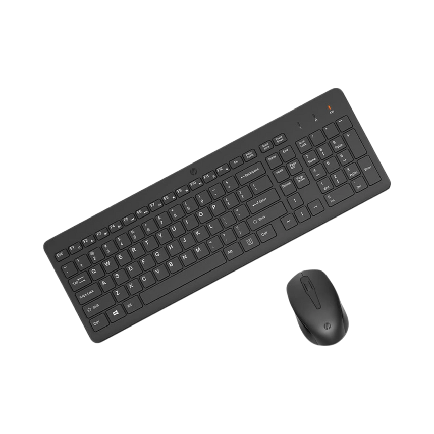 HP 330 Ergonomic 2.4 GHz Wireless Mouse & Keyboard Combo (Black) — Being Shipped
