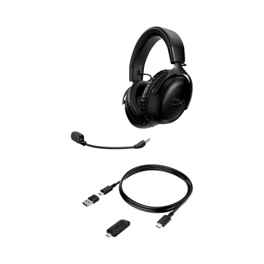 HyperX Cloud III Wireless Gaming Headset (Black) — Being Shipped
