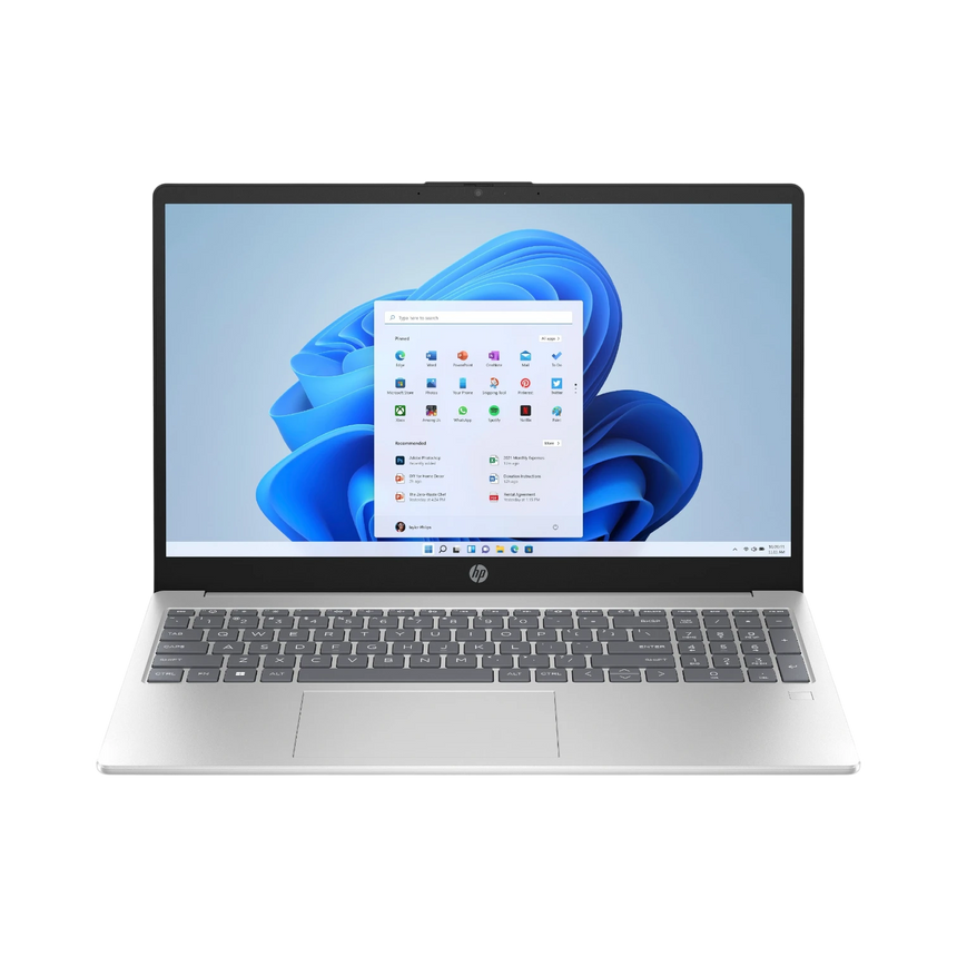 HP 15.6" Touchscreen Laptop, AMD Ryzen 3 7320U 8GB RAM 256GB SSD (Natural Silver) — Being Shipped