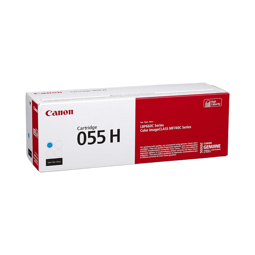 Canon 055 High-Capacity Cyan Toner Cartridge — Being Shipped