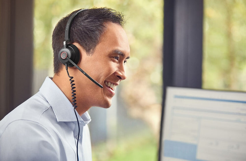 Jabra Engage 50 II Link Wired Headset (Black) — Being Shipped