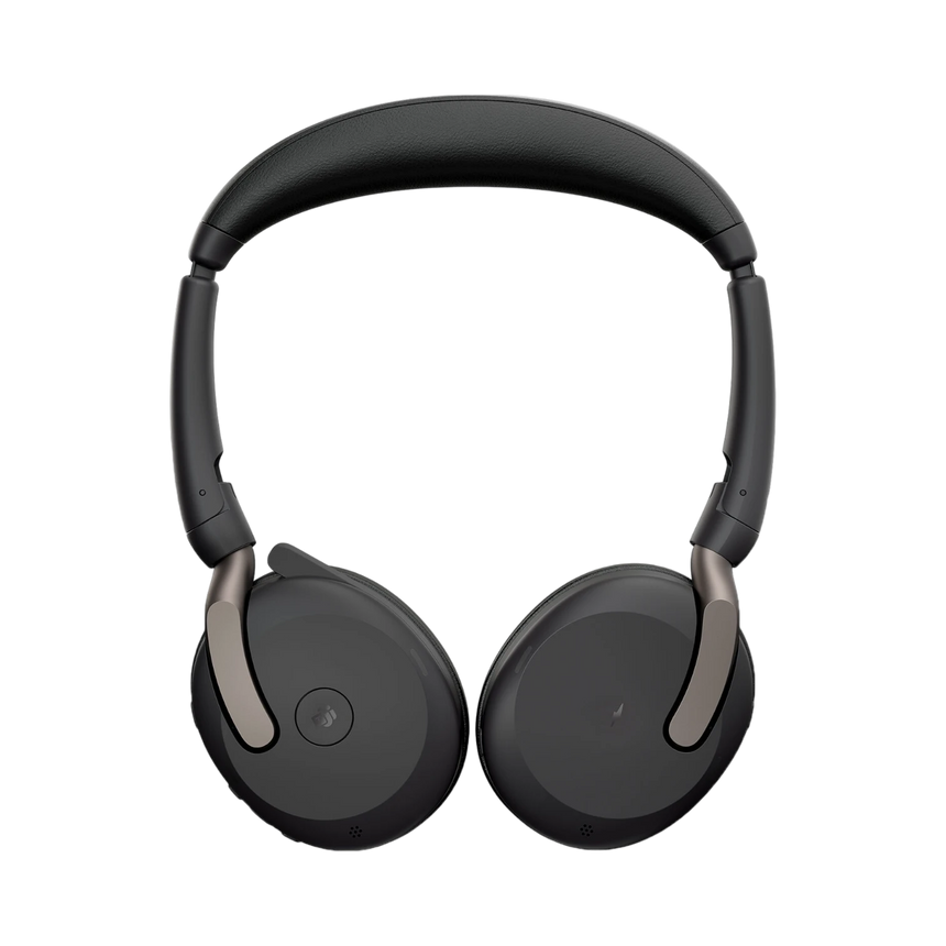 Jabra Evolve2 65 Flex Link MS Stereo Wireless Headset with Wireless Charger (Black) — Being Shipped