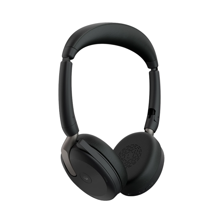 Jabra Evolve2 65 Flex Link MS Stereo Wireless Headset with Wireless Charger (Black) — Being Shipped